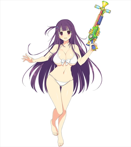 画像ギャラリー No.012のサムネイル画像 / 「閃乱カグラ PEACH BEACH SPLASH」，「VALKYRIE DRIVE」コラボキャラクターとして“神楽坂倫花”と“神楽坂乱花”が本日配信