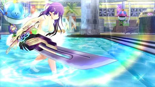 画像ギャラリー No.015のサムネイル画像 / 「閃乱カグラ PEACH BEACH SPLASH」，「VALKYRIE DRIVE」コラボキャラクターとして“神楽坂倫花”と“神楽坂乱花”が本日配信