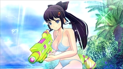画像ギャラリー No.018のサムネイル画像 / 「閃乱カグラ PEACH BEACH SPLASH」，「VALKYRIE DRIVE」コラボキャラクターとして“神楽坂倫花”と“神楽坂乱花”が本日配信