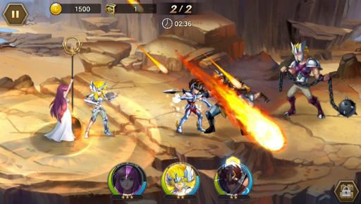 画像ギャラリー No.002のサムネイル画像 / 30周年を飾るアクションRPG「聖闘士星矢 ギャラクシースピリッツ」が配信開始。射手座のアイオロス（SR）が期間限定で登場