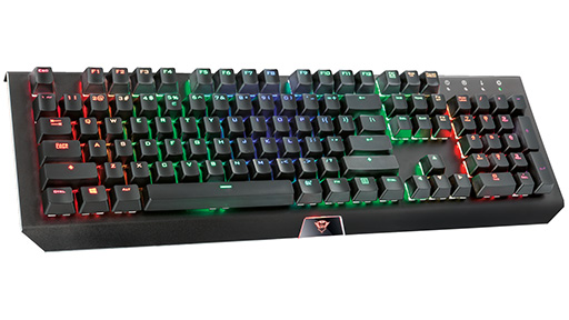 画像ギャラリー No.002のサムネイル画像 / 「BlackWidow X Chroma」そっくりの英語配列キーボード「GXT 890 CADA」がTrust Gamingから登場
