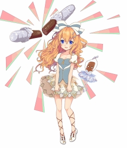 画像ギャラリー No.002のサムネイル画像 / 「のすたるじっくガールズ」に ボールガムちゃん,チョコスナックちゃんなどが登場