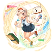 画像ギャラリー No.003のサムネイル画像 / 「のすたるじっくガールズ」，チョコスナックちゃんやフーセンガムちゃんが登場するNPパックを販売