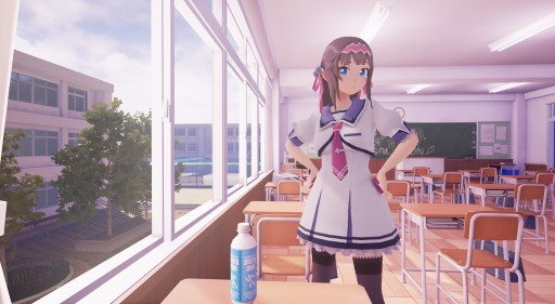 画像ギャラリー No.002のサムネイル画像 / インティ・クリエイツ20周年イベントで「ぎゃる☆がんVR（仮称）」の試遊が可能に。神園しのぶとVR空間で会える