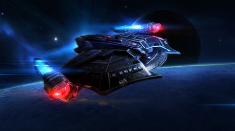 画像ギャラリー No.002のサムネイル画像 / 「STAR TREK エイリアン・ドメイン」,ゲームに登場するギャラクシー級/クティンガ級宇宙船と一部クルーを紹介