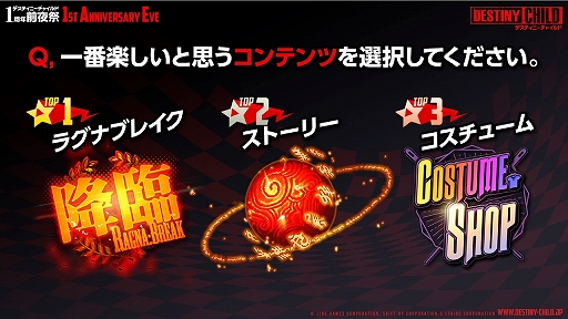 画像ギャラリー No.009のサムネイル画像 / 「デスチャ」1周年前夜祭イベントレポート。新ラグナブレイク「アイドルレイド」のほか,「けもフレ2」「雪ミク」とのコラボ情報などが発表に