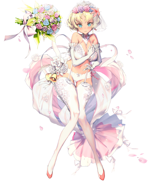 画像ギャラリー No.005のサムネイル画像 / 「デスチャ」，ウエディング姿の新★5チャイルドがピックアップ召喚に登場