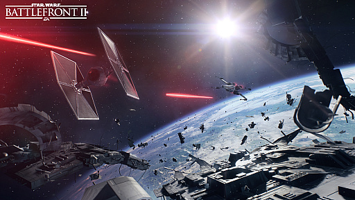 画像ギャラリー No.002のサムネイル画像 / 「Star Wars バトルフロント II」のリリースは2017年11月17日。帝国軍のエリート兵士となるシングルプレイキャンペーンを実装