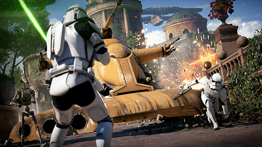 画像ギャラリー No.002のサムネイル画像 / ［gamescom］「STAR WARS バトルフロント II」に待望のオンライン協力プレイが登場。1人でキャピタル・シュプリマシーが楽しめるモードも