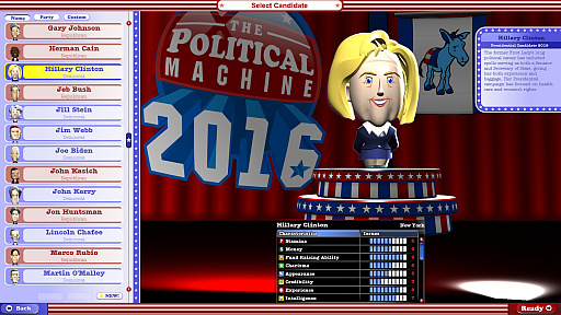 画像ギャラリー No.026のサムネイル画像 / トランプとヒラリーの戦いを通して，アメリカの現在が見えてくる？　「The Political Machine 2016」でサクッと学ぶアメリカ大統領選挙