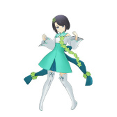 画像ギャラリー No.004のサムネイル画像 / ポッピンQのリズムゲーム,正式タイトルが「ポッピンQ Dance for Quintet!」に決定。5人のヒロインたちの3Dモデルも公開