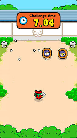 画像ギャラリー No.005のサムネイル画像 / 遊びですか？　いいえ修行です。スマホ向けゲーム集「ニンジャチャレンジ 〜スピンキーでござる〜」を紹介する「（ほぼ）日刊スマホゲーム通信」第1358回