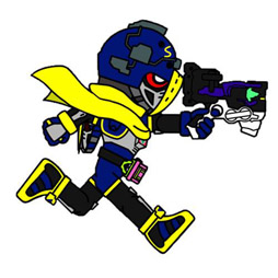 画像ギャラリー No.001のサムネイル画像 / 新作スマホ向けアプリ「仮面ライダーエグゼイド×チャリ走」,事前登録の受付を開始