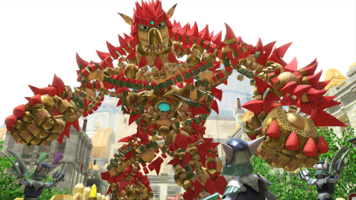 画像ギャラリー No.001のサムネイル画像 / 「KNACK ふたりの英雄と古代兵団」2人で協力して繰り出す「タッグアクション」など，新システムが公開