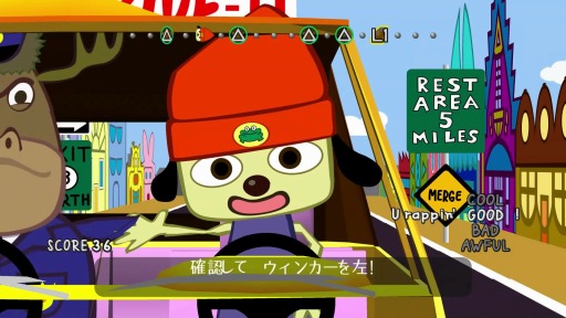 画像ギャラリー No.002のサムネイル画像 / 帰ってきた「パラッパラッパー」プレイレポート。大画面と高音質のオーディオ機器を用意して,パラッパのサクセスストーリーを楽しもう