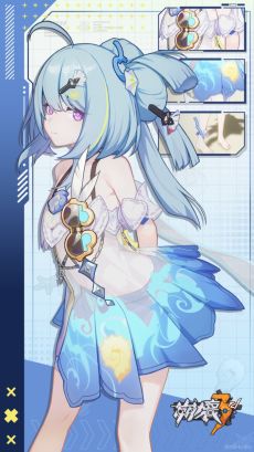 画像ギャラリー No.009のサムネイル画像 / 「崩壊3rd」に新S級キャラクター“真我・人の律者（エリシア）”登場。2つの律者形態を切り替えて戦う異能タイプの遠隔型氷アタッカー