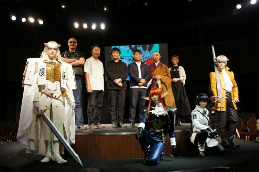 画像ギャラリー No.001のサムネイル画像 / 「メタファー：リファンタジオ」完成披露会をレポート。体験版の配信発表や，コスプレイヤーのパフォーマンスと読経が融合したライブが行われた