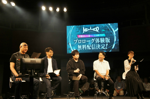 画像ギャラリー No.010のサムネイル画像 / 「メタファー：リファンタジオ」完成披露会をレポート。体験版の配信発表や，コスプレイヤーのパフォーマンスと読経が融合したライブが行われた