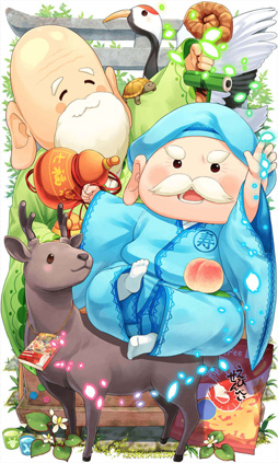 画像ギャラリー No.002のサムネイル画像 / 「Q&Qアンサーズ」，小説「はるなつふゆと七福神」とゲーム実況グループ「三人称」とのコラボを本日17:00より実施