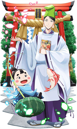 画像ギャラリー No.003のサムネイル画像 / 「Q&Qアンサーズ」，小説「はるなつふゆと七福神」とゲーム実況グループ「三人称」とのコラボを本日17:00より実施