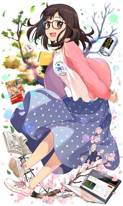 画像ギャラリー No.004のサムネイル画像 / 「Q&Qアンサーズ」，小説「はるなつふゆと七福神」とゲーム実況グループ「三人称」とのコラボを本日17:00より実施