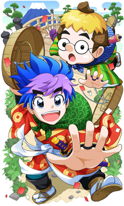 画像ギャラリー No.006のサムネイル画像 / 「Q&Qアンサーズ」，小説「はるなつふゆと七福神」とゲーム実況グループ「三人称」とのコラボを本日17:00より実施