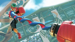 画像ギャラリー No.005のサムネイル画像 / 伸びる腕で戦うNintendo Switch向け格闘スポーツ「ARMS」が2017年春に発売