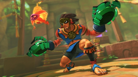 画像ギャラリー No.017のサムネイル画像 / 本日配信開始の「ARMS」Ver.4で新ファイター「ミサンゴ」,毒属性の新アーム,新ステージ,期間限定開催の新モードが追加。バランス調整も実施
