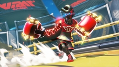 画像ギャラリー No.005のサムネイル画像 / 「ARMS」の更新データVer.4.1.0が本日配信。謎の新ファイター「スプリングトロン」およびバッジを追加，バランス調整などを実施