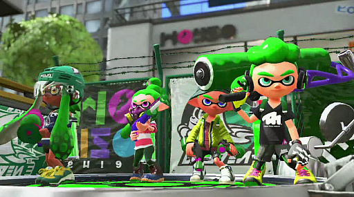 画像ギャラリー No.001のサムネイル画像 / シリーズ最新作「Splatoon 2」は,Nintendo Switchで2017年夏に発売決定
