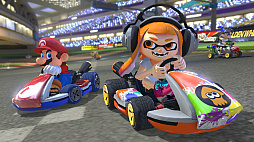 画像ギャラリー No.004のサムネイル画像 / 「マリオカート8 デラックス」をプレイ。「スプラトゥーン」キャラクターや刷新されたバトルが盛り込まれたうえ，白熱のレースを手軽に持ち運べる
