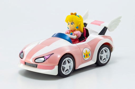画像ギャラリー No.011のサムネイル画像 / 「マリオカート プルバック」全6種類,ファミマで4月20日から順次発売。マリオやルイージたちのカートが引いて離すと走り出すプルバックカーに
