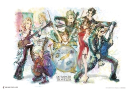 画像ギャラリー No.017のサムネイル画像 / 「OCTOPATH TRAVELER」とSQUARE ENIX CAFEのコラボ第2弾が東京で12月14日から,大阪で12月28日から開始決定
