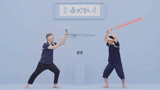 画像ギャラリー No.003のサムネイル画像 / 本体と同時発売のパーティーゲーム「1-2-Switch」をプレイ。IRカメラやHD振動など,Nintendo Switchならではの機能を使ったミニゲームが楽しめる