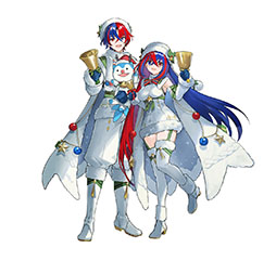 画像ギャラリー No.001のサムネイル画像 / 「ファイアーエムブレム ヒーローズ」にクリスマスをモチーフにしたリュール,シェズら4名が登場。12月13日にイベントスタート