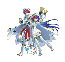 画像ギャラリー No.002のサムネイル画像 / 「ファイアーエムブレム ヒーローズ」にクリスマスをモチーフにしたリュール,シェズら4名が登場。12月13日にイベントスタート