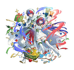 画像ギャラリー No.003のサムネイル画像 / 「ファイアーエムブレム ヒーローズ」にクリスマスをモチーフにしたリュール,シェズら4名が登場。12月13日にイベントスタート