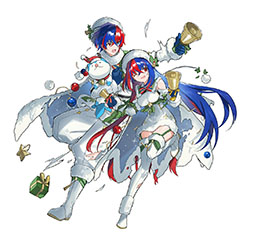 画像ギャラリー No.004のサムネイル画像 / 「ファイアーエムブレム ヒーローズ」にクリスマスをモチーフにしたリュール,シェズら4名が登場。12月13日にイベントスタート