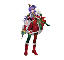画像ギャラリー No.009のサムネイル画像 / 「ファイアーエムブレム ヒーローズ」にクリスマスをモチーフにしたリュール,シェズら4名が登場。12月13日にイベントスタート