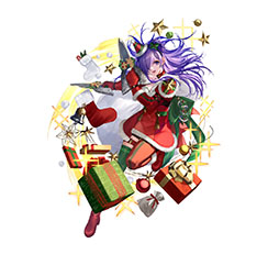 画像ギャラリー No.011のサムネイル画像 / 「ファイアーエムブレム ヒーローズ」にクリスマスをモチーフにしたリュール,シェズら4名が登場。12月13日にイベントスタート