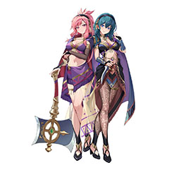 画像ギャラリー No.001のサムネイル画像 / ベレスとペアを組んだ双界英雄のマリカ,アイクら4名を新規実装。「FEヒーローズ」で1月17日にスタートするイベント情報が明らかに