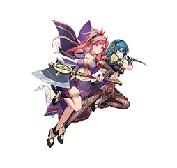 画像ギャラリー No.002のサムネイル画像 / ベレスとペアを組んだ双界英雄のマリカ,アイクら4名を新規実装。「FEヒーローズ」で1月17日にスタートするイベント情報が明らかに