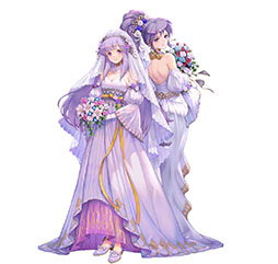 画像ギャラリー No.001のサムネイル画像 / 「ファイアーエムブレム ヒーローズ」,ウエディングドレスやタキシードで着飾ったユリア,セリスらが5月16日に参戦