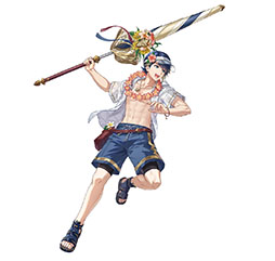 画像ギャラリー No.014のサムネイル画像 / 「ファイアーエムブレム ヒーローズ」,水着を着用したバルドルやヘズが登場。6月17日にスタートする超英雄召喚イベントの内容を紹介