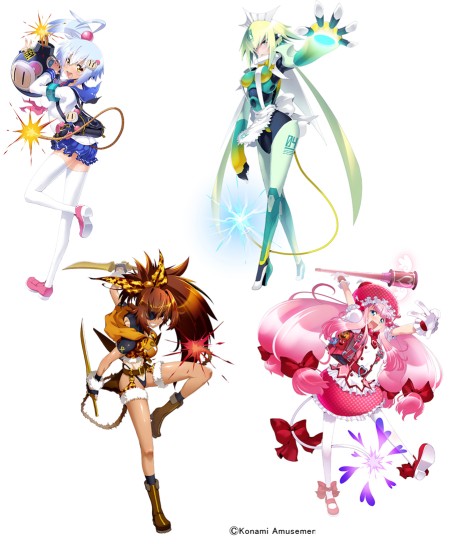 画像ギャラリー No.006のサムネイル画像 / ［JAEPO2017］KONAMI，新作タイトル「ボンバーガール」をプレイアブル出展。「ボンバーマン」をベースにした萌え系4vs.4対戦ゲーム ※ムービー追加