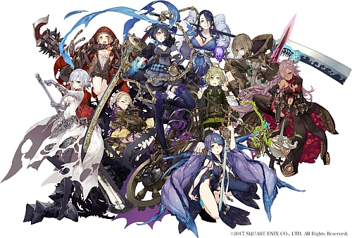 画像ギャラリー No.008のサムネイル画像 / 「SINoALICE（シノアリス）」特別座談会の模様を掲載。「スマホのゲームは2Dのほうが少なくとも自分の好みに合ってるんです（ヨコオ氏）」「ポケラボ史上最高傑作に間違いなくなってます！（開発スタッフ）」
