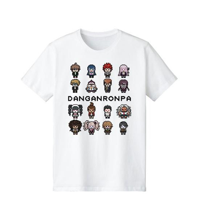 画像ギャラリー No.002のサムネイル画像 / 「ダンガンロンパ1・2 Reload」のドット絵モチーフTシャツ&パーカーが登場。AMNIBUSにて受注受付を開始