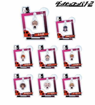 画像ギャラリー No.001のサムネイル画像 / 「ダンガンロンパ1・2 Reload」のゆらゆらアクリルスタンド＆キーホルダー，缶バッジの受注を開始
