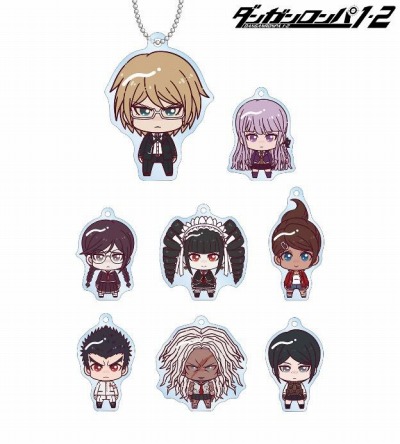 画像ギャラリー No.008のサムネイル画像 / 「ダンガンロンパ1・2 Reload」のゆらゆらアクリルスタンド＆キーホルダー，缶バッジの受注を開始