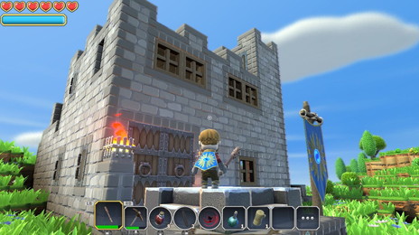 画像ギャラリー No.002のサムネイル画像 / PS4版「ポータルナイツ」の発売日が6月29日と決定。パッケージ版にはアイテムの作成レシピや取得方法をまとめた冊子が付属